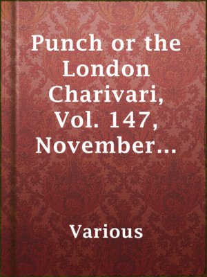 cover image of Punch or the London Charivari, Vol. 147, November 25, 1914